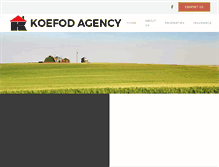 Tablet Screenshot of koefod.com